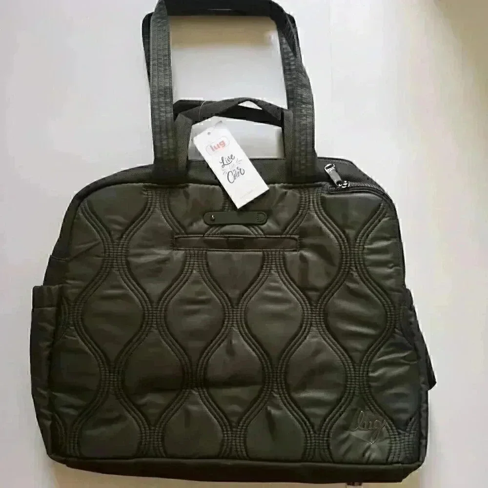 LUG Aviator Carry-All Tote / Shoulder Bag / Overnight Bag / Work Bag - O… - Picture 6 of 16